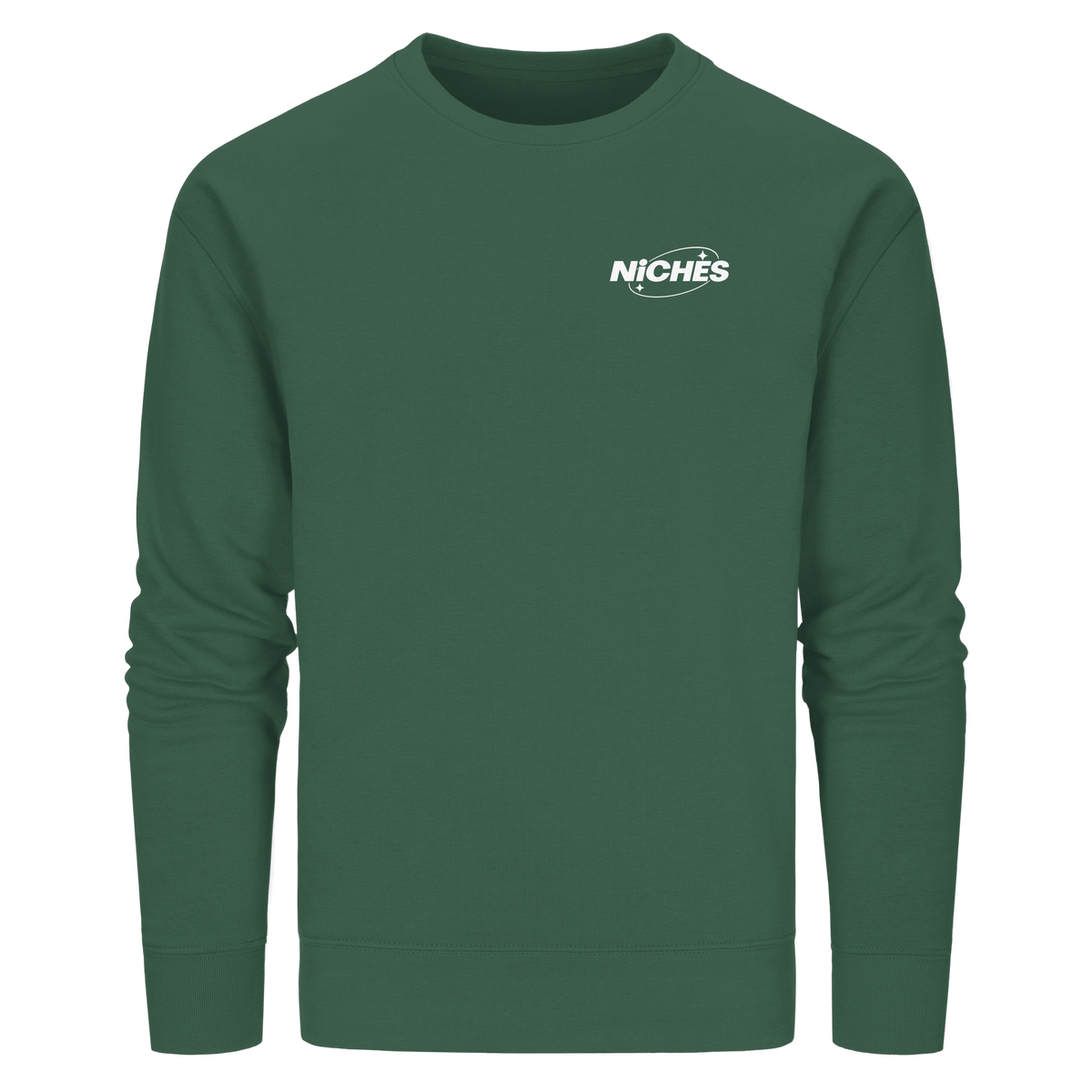 NiCHES - BASiC STYLE - Organic Basic Unisex Sweatshirt