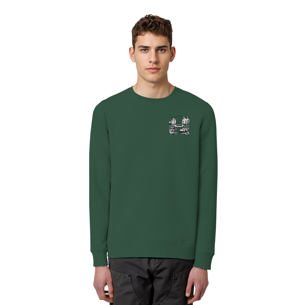 LOADiNG BASiCS - Organic Basic Unisex Sweatshirt