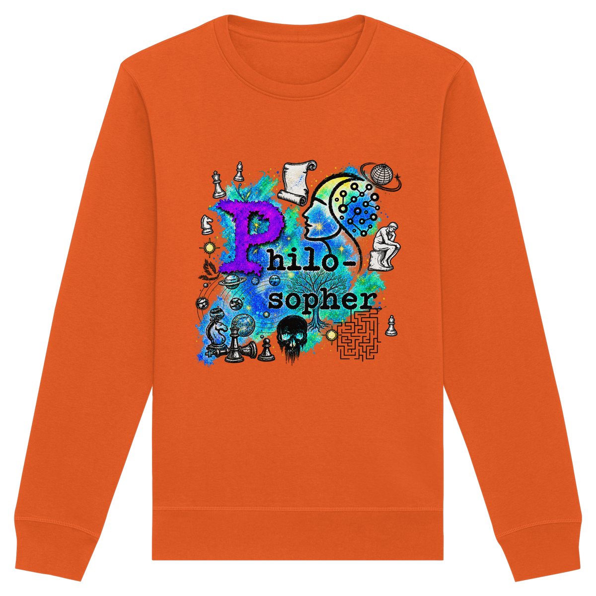 The Philosopher - Organic Basic Unisex Sweatshirt