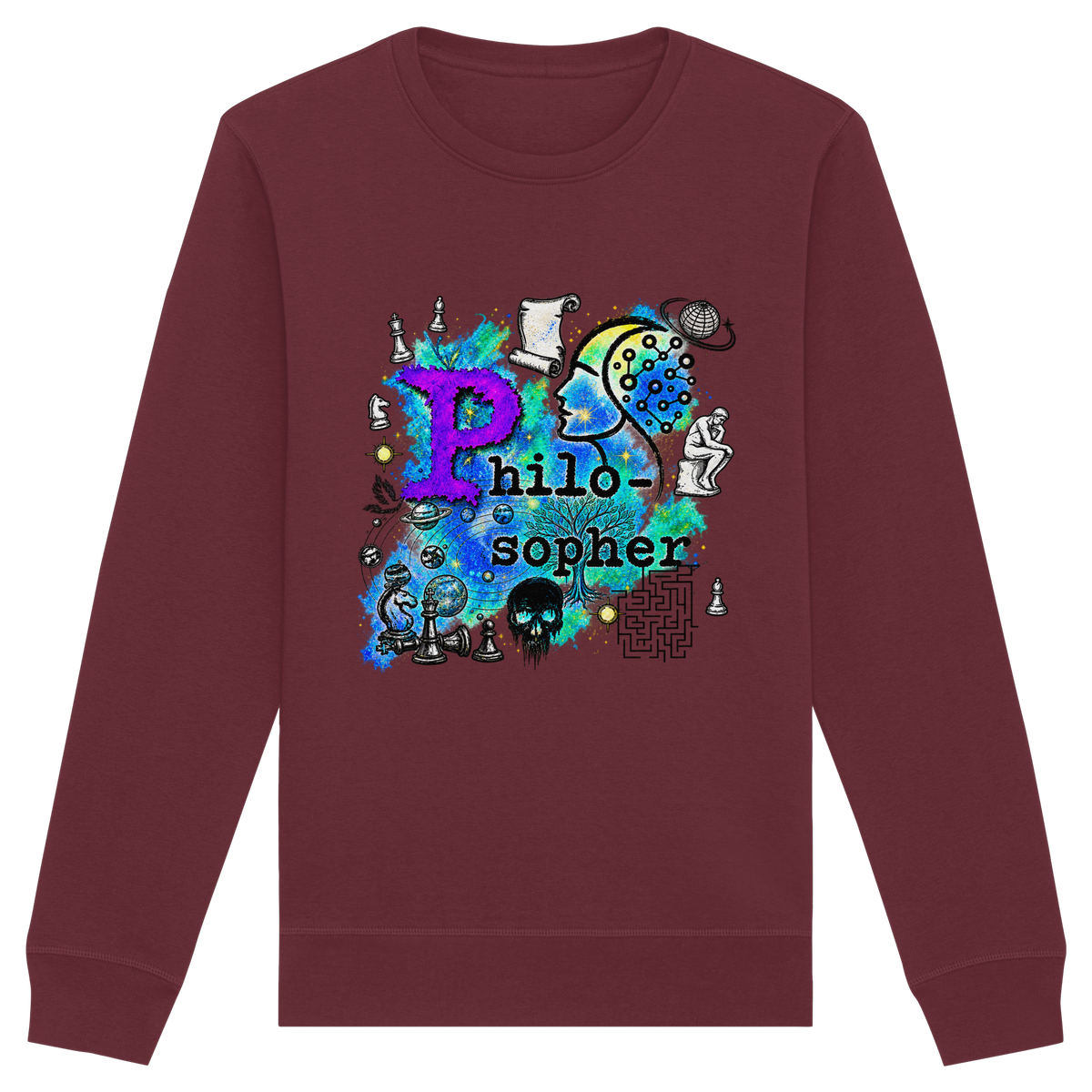 The Philosopher - Organic Basic Unisex Sweatshirt