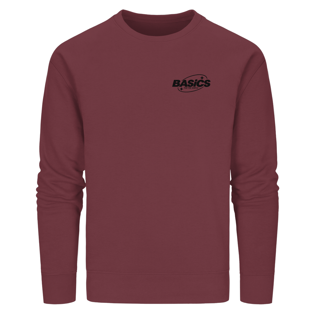 BASiCS – Für die EINFACHEN – Bio-Basic-Unisex-Sweatshirt