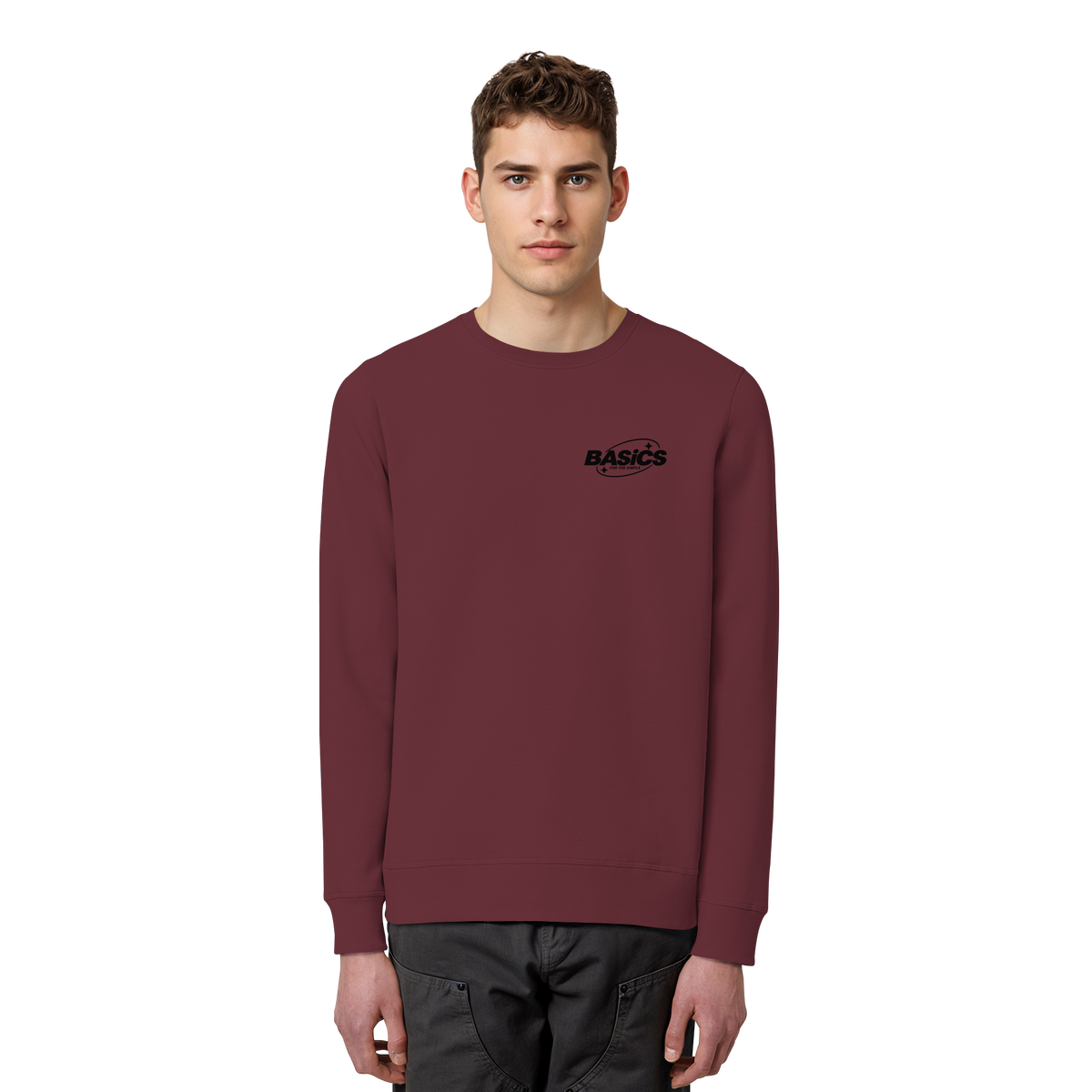 BASiCS – Für die EINFACHEN – Bio-Basic-Unisex-Sweatshirt