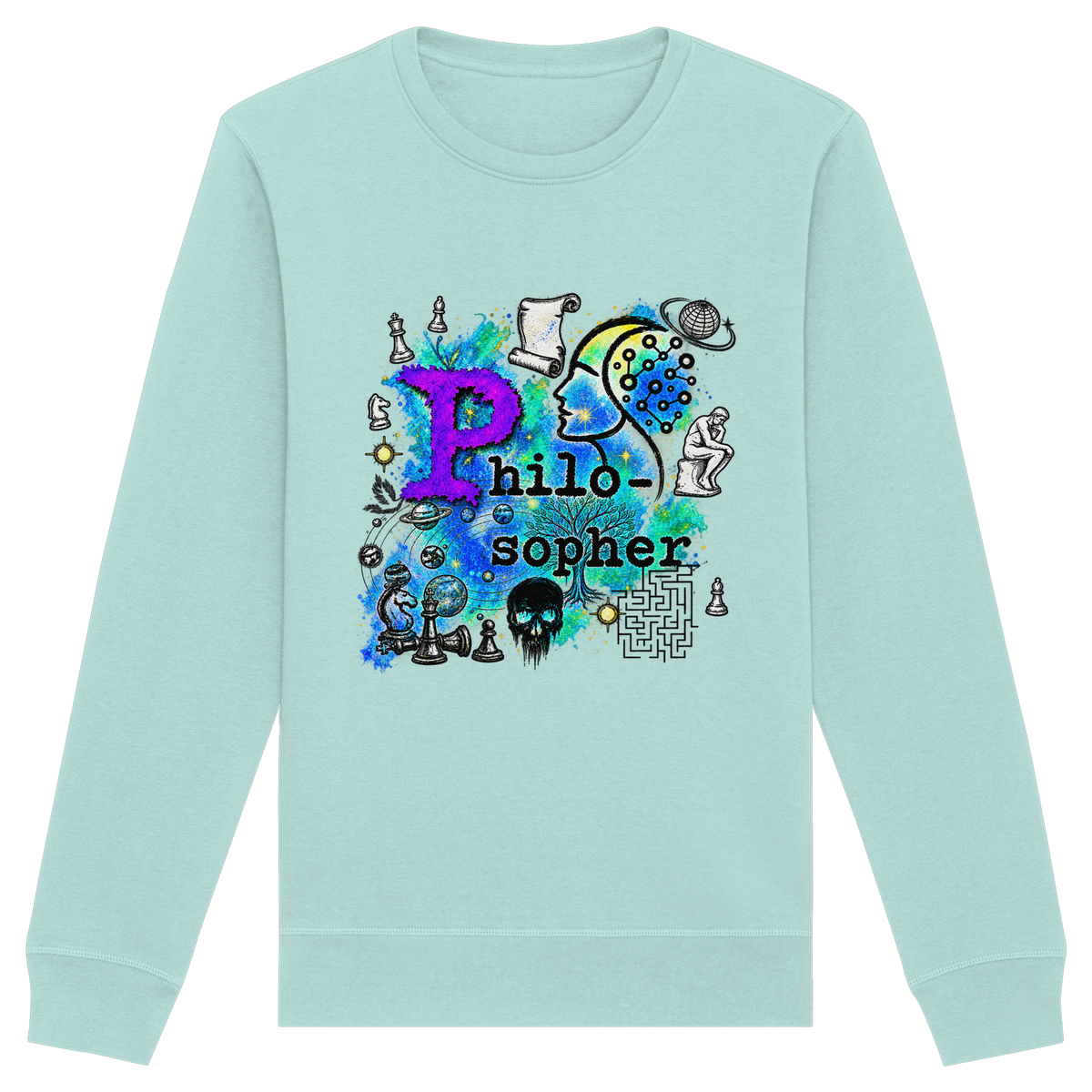 The Philosopher - Organic Basic Unisex Sweatshirt