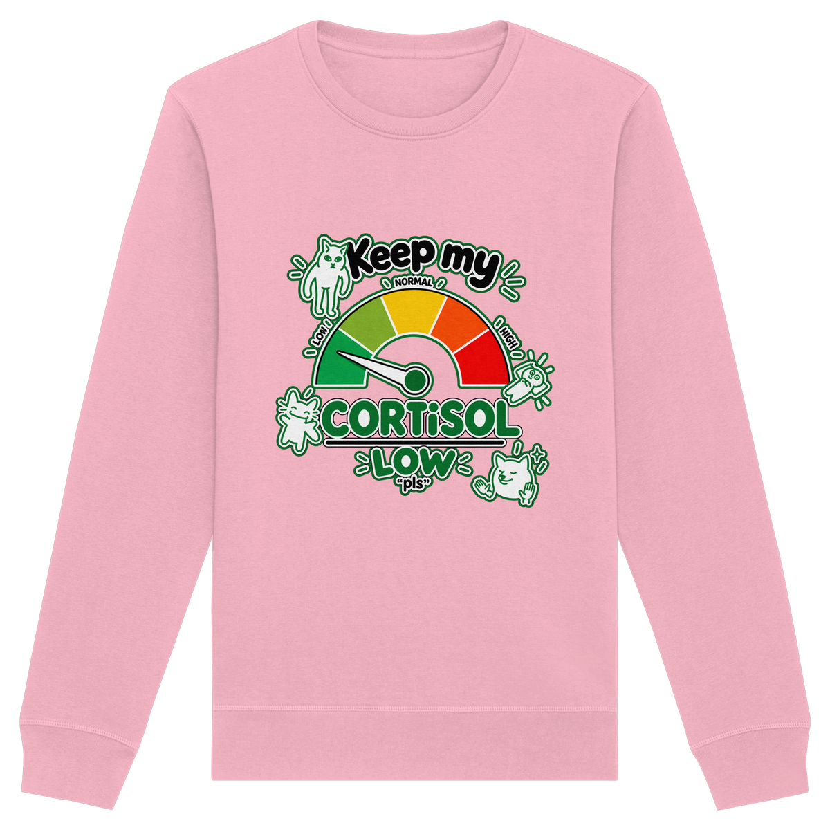 low CORTiSOL - Organic Basic Unisex Sweatshirt