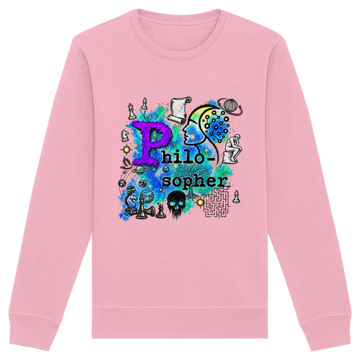 The Philosopher - Organic Basic Unisex Sweatshirt