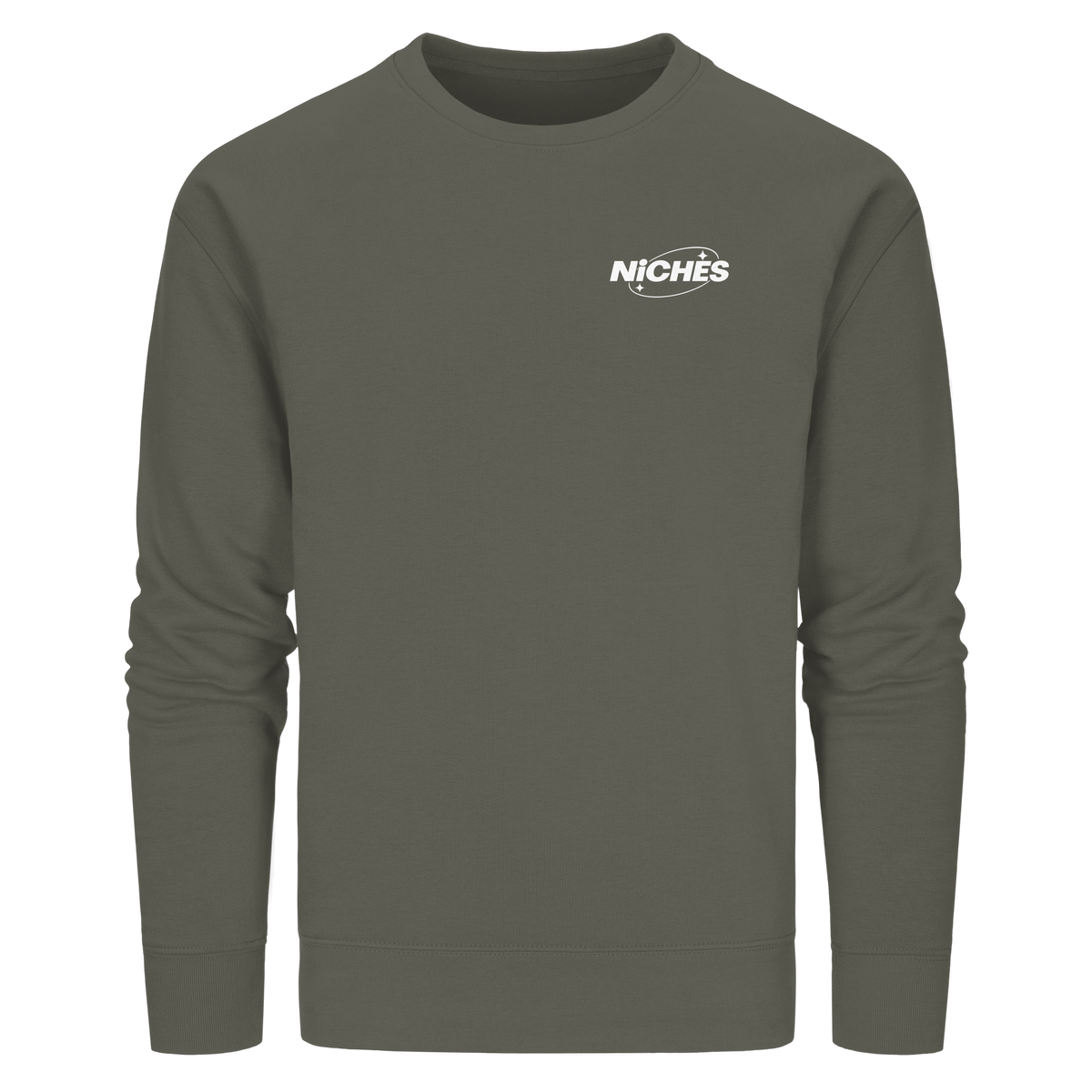 NiCHES - BASiC STYLE - Organic Basic Unisex Sweatshirt