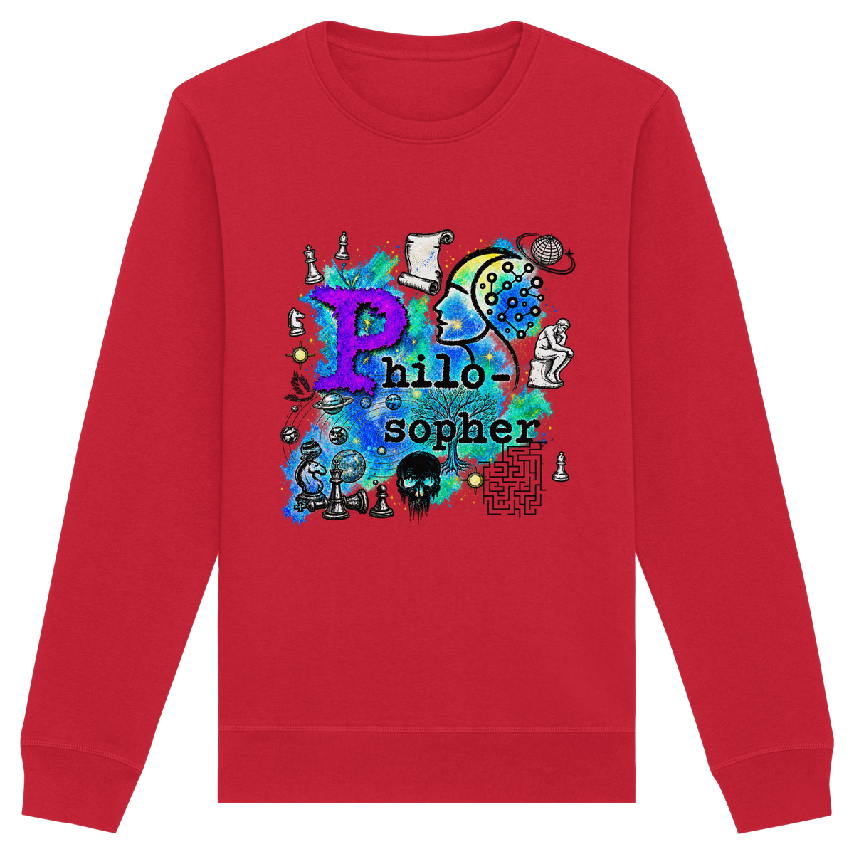 The Philosopher - Organic Basic Unisex Sweatshirt