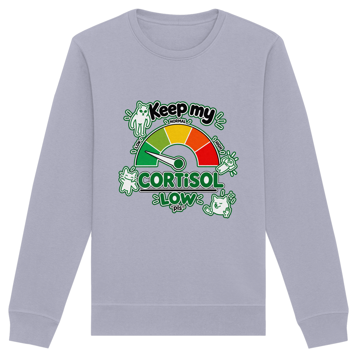 low CORTiSOL - Organic Basic Unisex Sweatshirt
