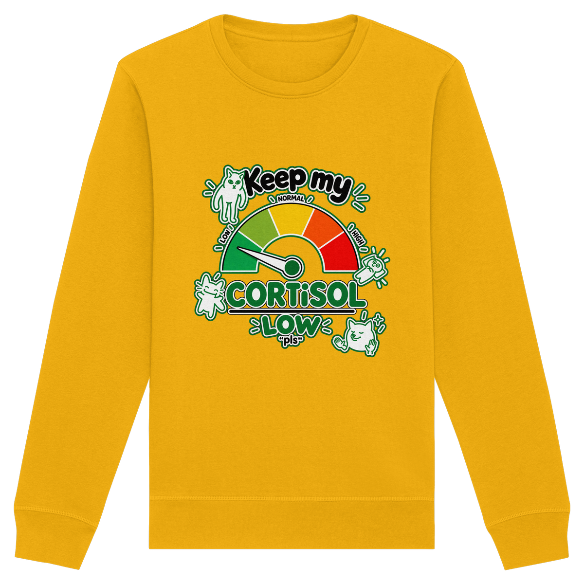 low CORTiSOL - Organic Basic Unisex Sweatshirt