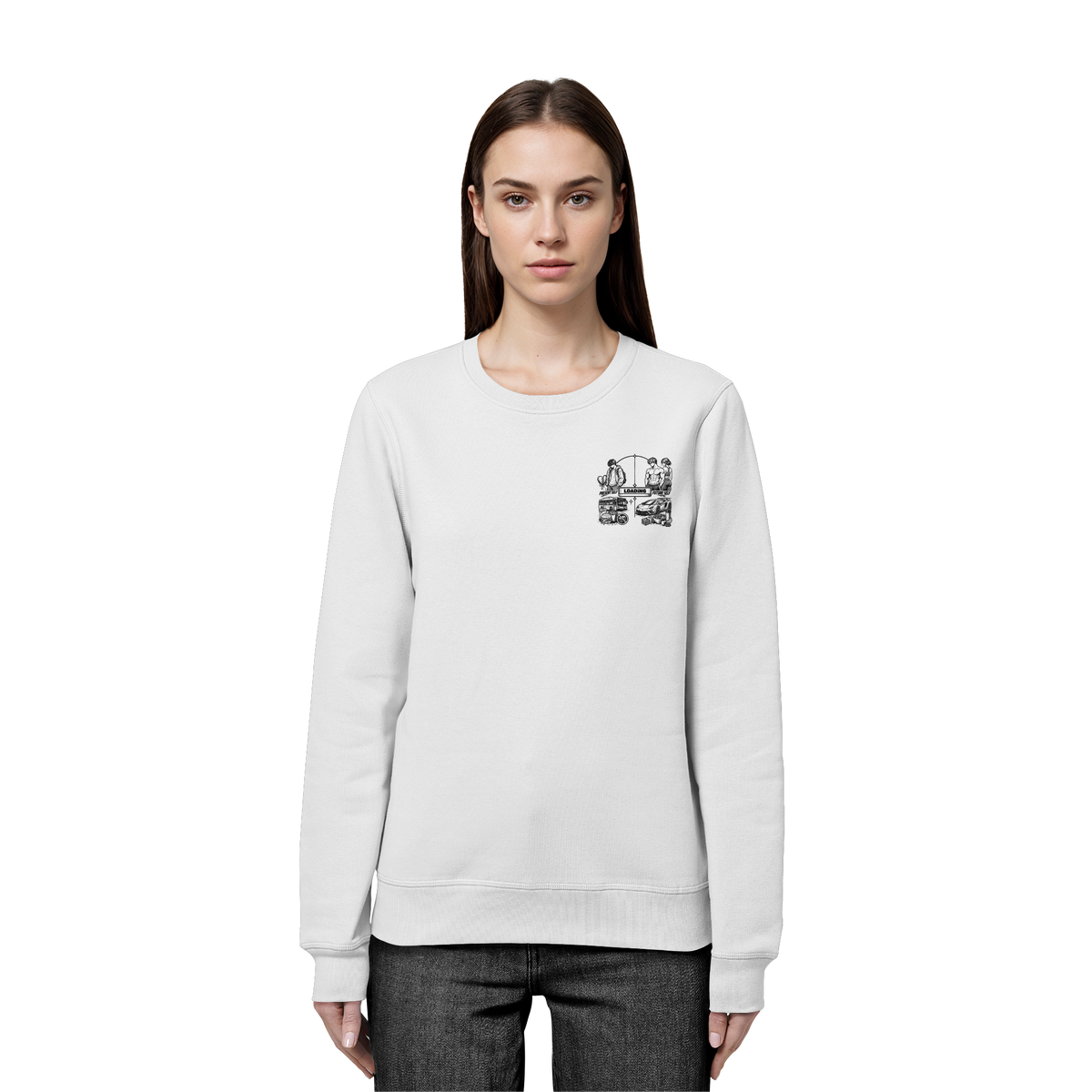 LOADiNG BASiCS - Organic Basic Unisex Sweatshirt
