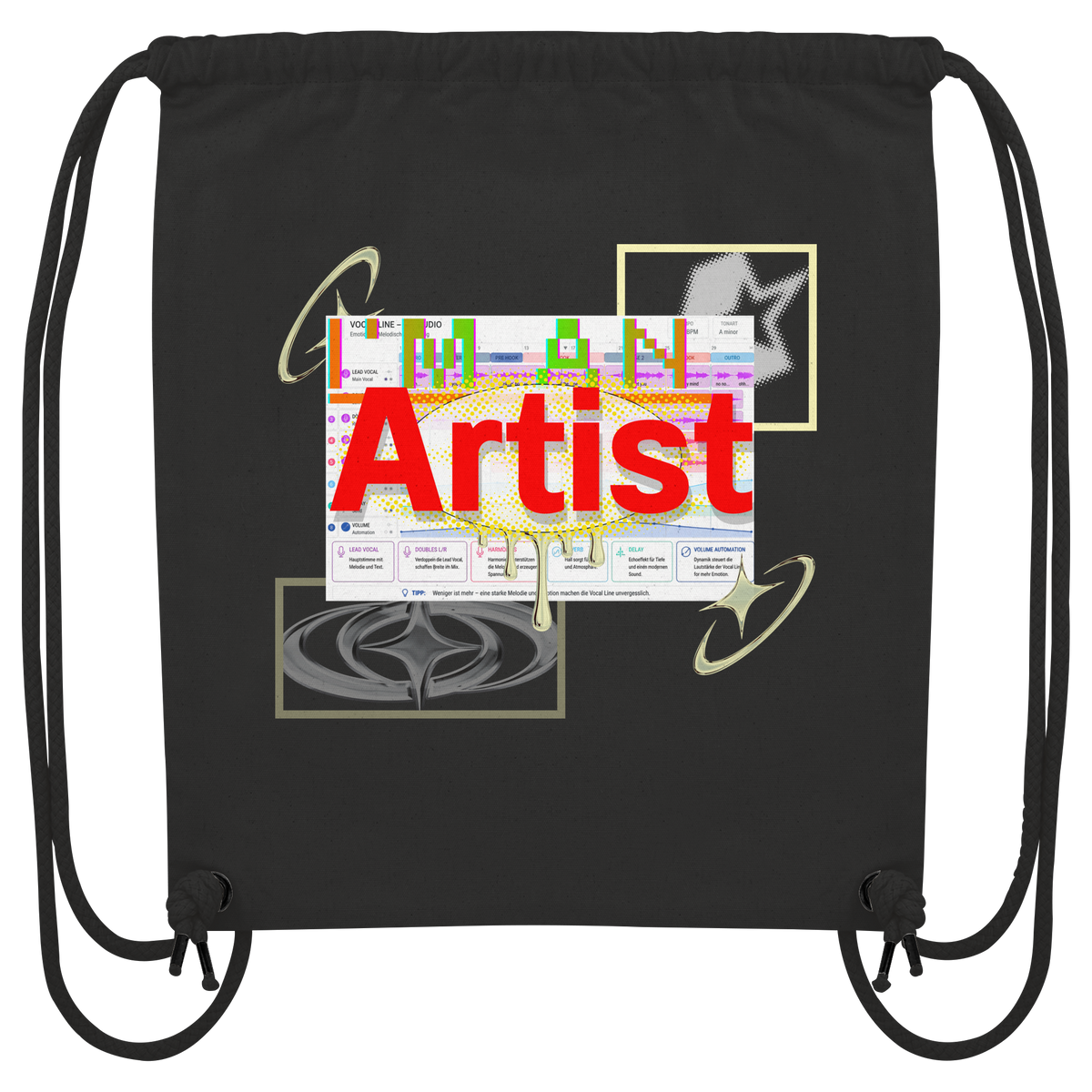 The Artist - Organic Gym-Bag
