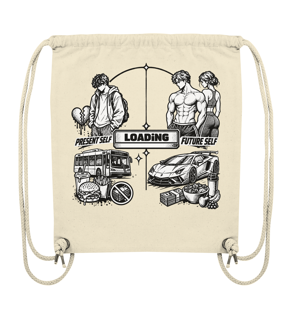 LOADiNG BASiCS - Organic Gym-Bag