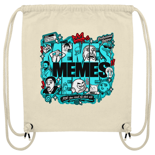 The Meme - Organic Gym-Bag