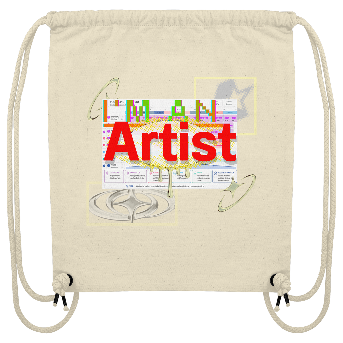 The Artist - Organic Gym-Bag
