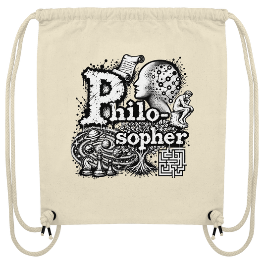 The Philosopher - Organic Gym-Bag