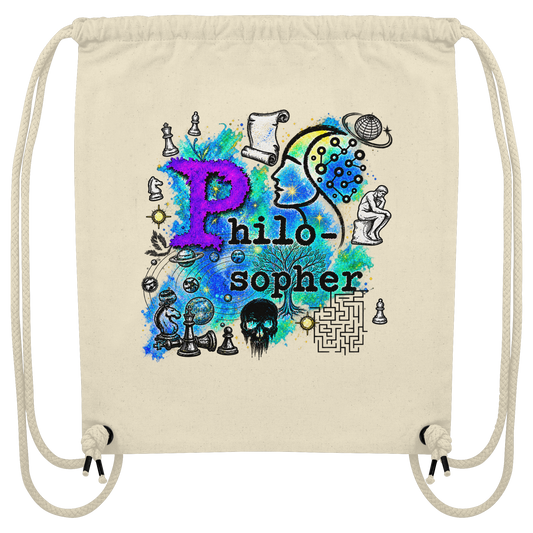 The Philosopher - Organic Gym-Bag