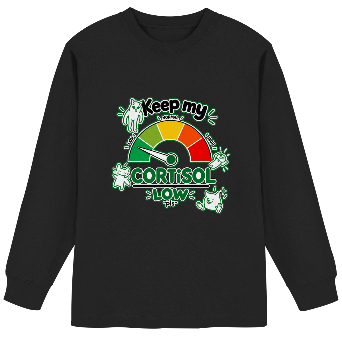 low CORTiSOL – Bio-Heavy-Oversized-Longsleeve-T-Shirt