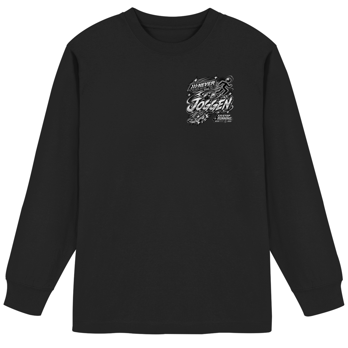 Das JoGGer BASiCS - Organisches schweres Oversized-Langarmshirt