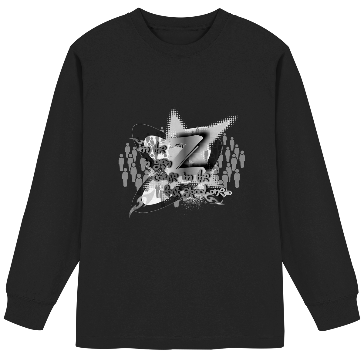 The Rebellion Z BASiC – Organisches schweres Oversized-Langarmshirt