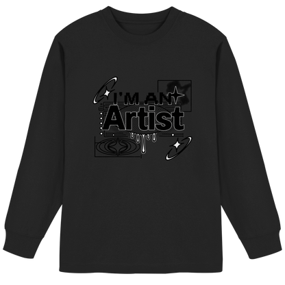 The Artist BASiCS - Organic Heavy Oversized Longsleeve T-Shirt