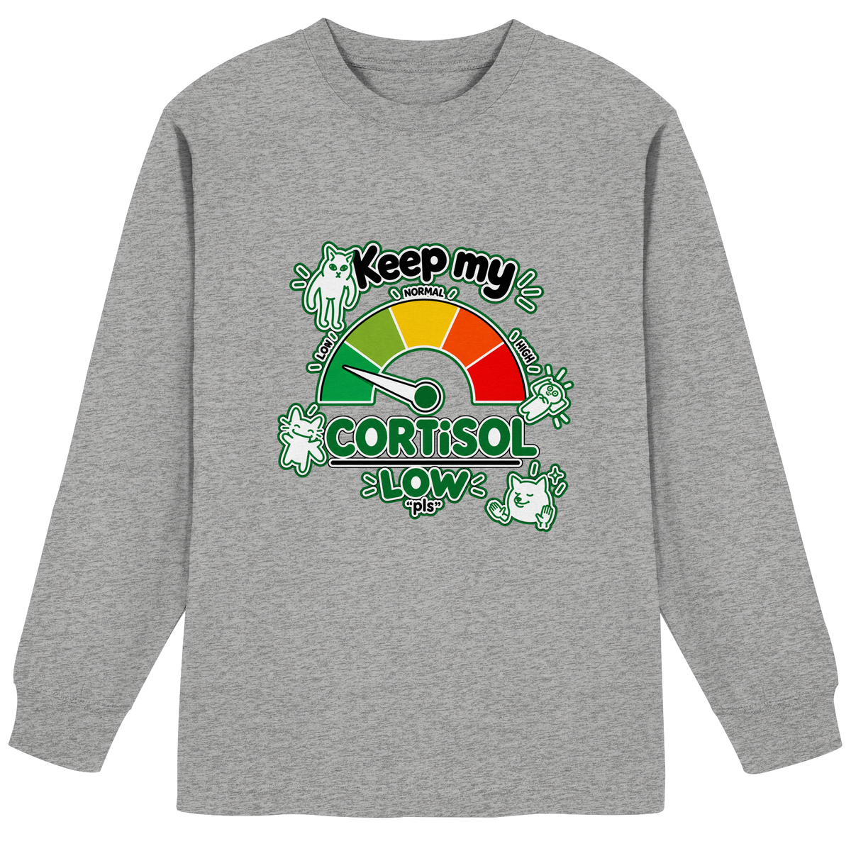 low CORTiSOL – Bio-Heavy-Oversized-Longsleeve-T-Shirt