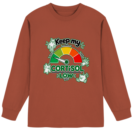 low CORTiSOL - Organic Heavy Oversized Longsleeve T-Shirt