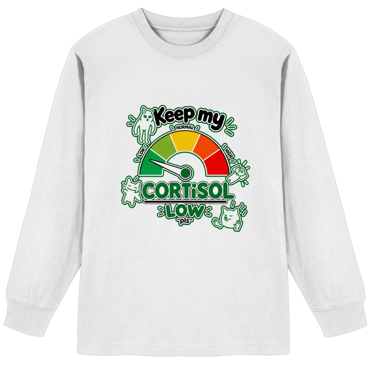 low CORTiSOL – Bio-Heavy-Oversized-Longsleeve-T-Shirt