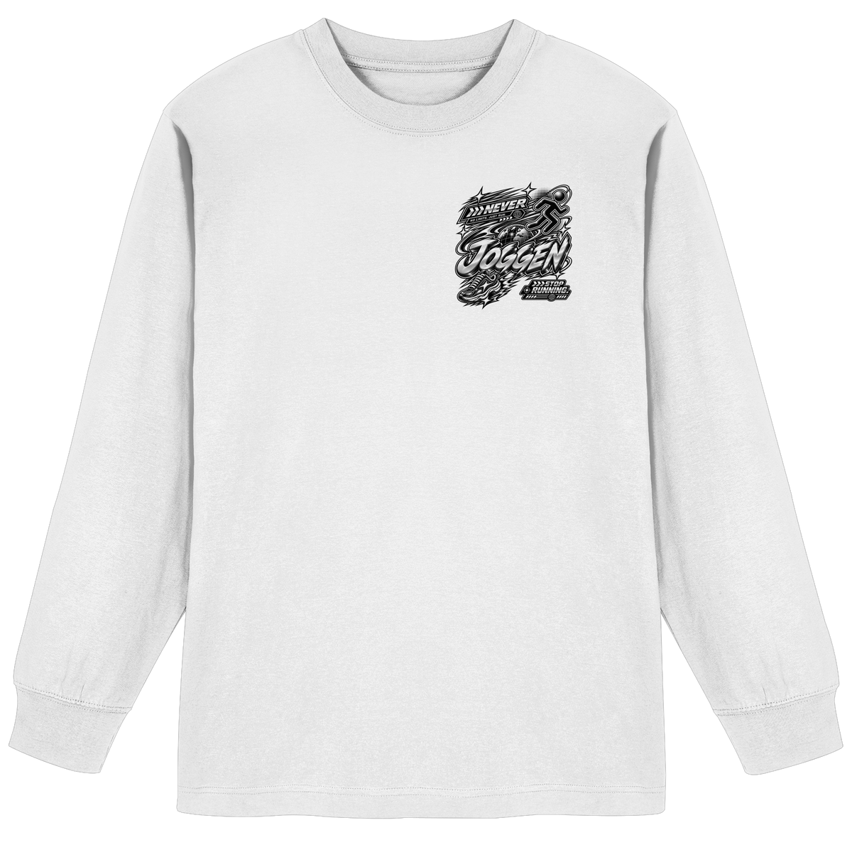 Das JoGGer BASiCS - Organisches schweres Oversized-Langarmshirt