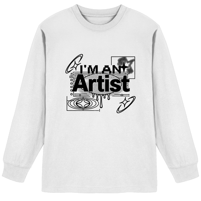 The Artist BASiCS - Organic Heavy Oversized Longsleeve T-Shirt
