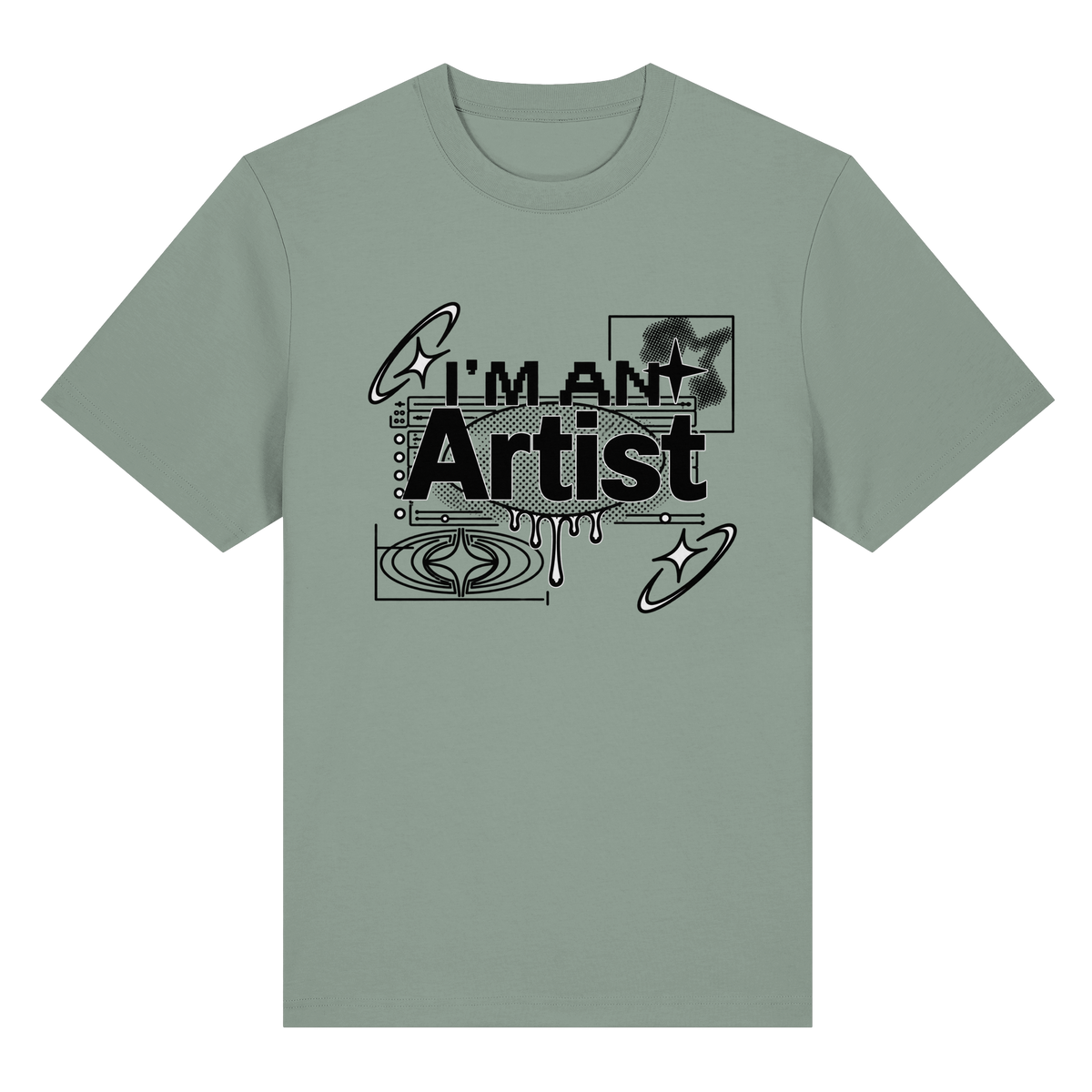 The Artist BASiCS - Organik Ağır Gramajlı Tişört
