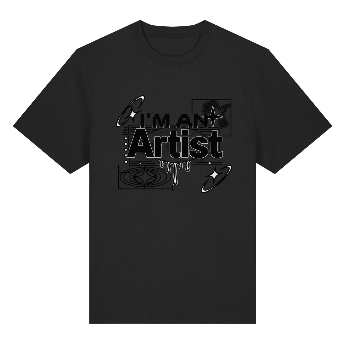 The Artist BASiCS - Organik Ağır Gramajlı Tişört