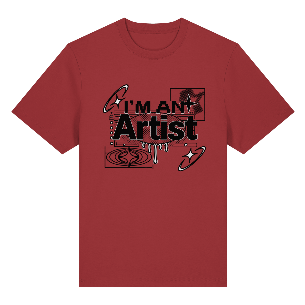 The Artist BASiCS - Organik Ağır Gramajlı Tişört