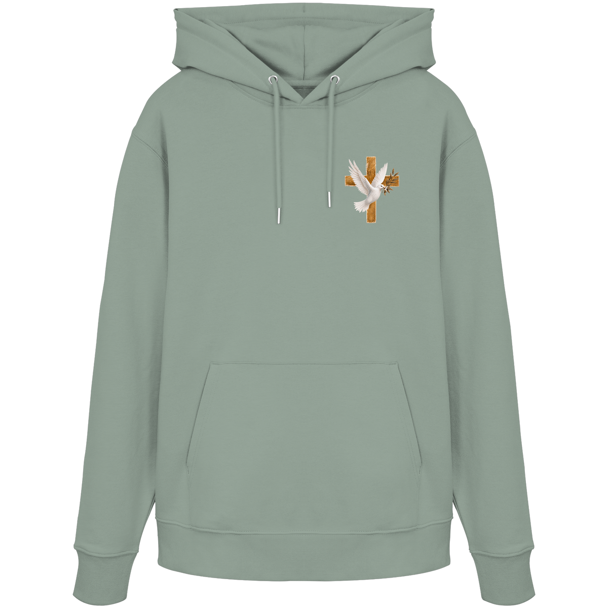 Collezione Savior - Felpa con cappuccio organica