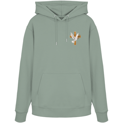 Collezione Savior - Felpa con cappuccio organica