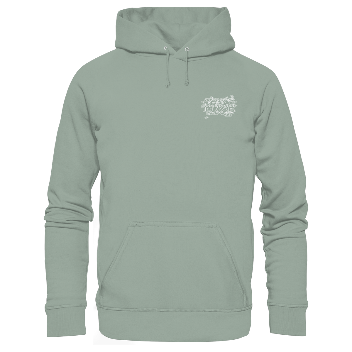 Die REAL LOVE BASiCS - Bio-Hoodie