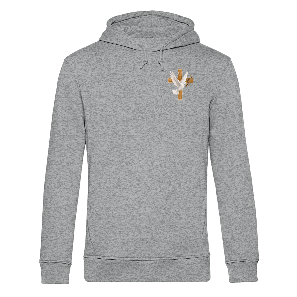 Collezione Savior - Felpa con cappuccio organica B&C