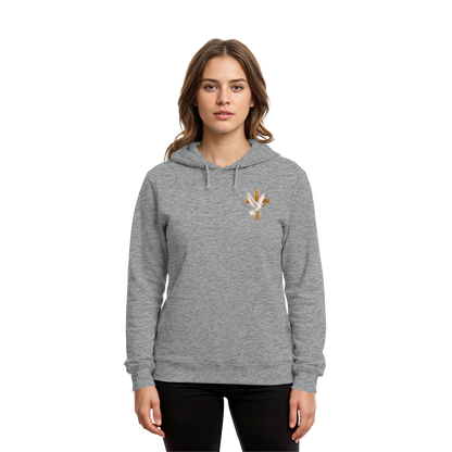 Collezione Savior - Felpa con cappuccio organica B&C
