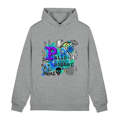 The Philosopher - Organic Hoodie B&C