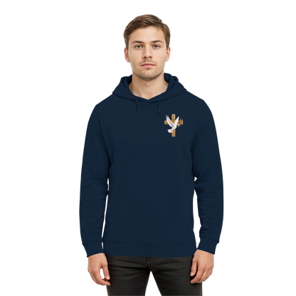 Collezione Savior - Felpa con cappuccio organica B&C