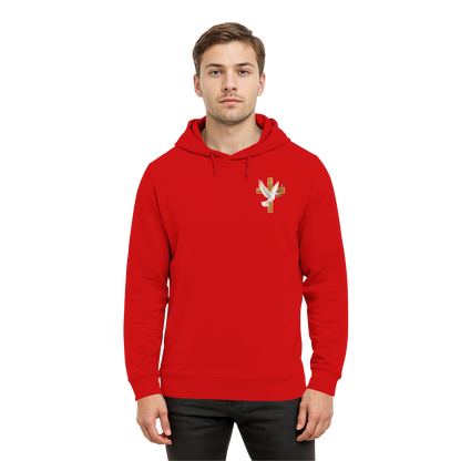 Collezione Savior - Felpa con cappuccio organica B&C