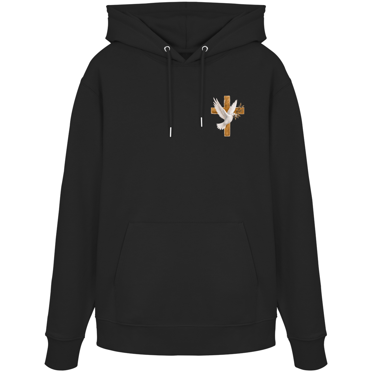 Collezione Savior - Felpa con cappuccio organica