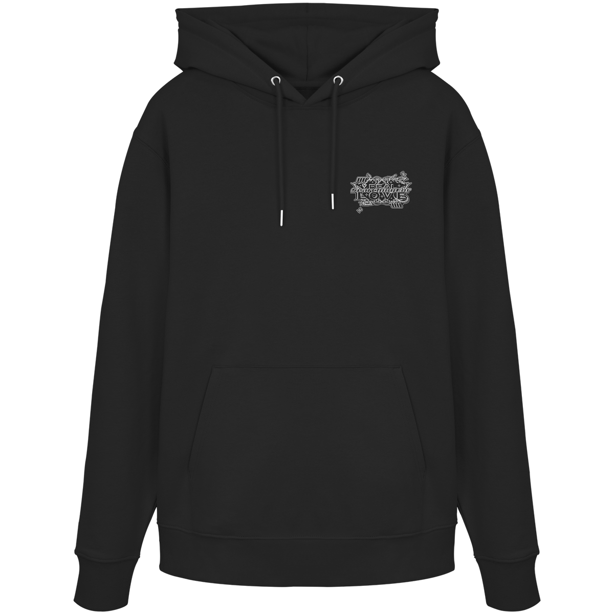 Die REAL LOVE BASiCS - Bio-Hoodie