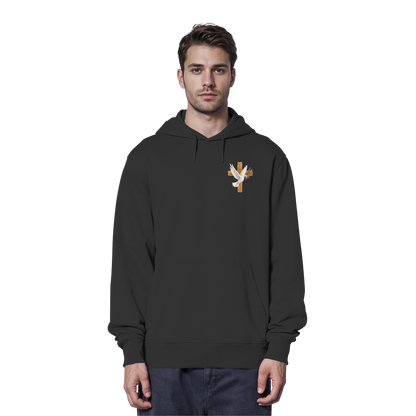 Collezione Savior - Felpa con cappuccio organica