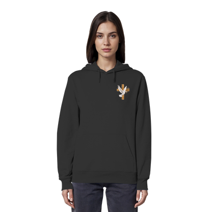 Collezione Savior - Felpa con cappuccio organica