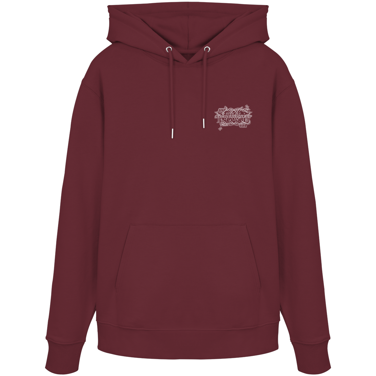 Die REAL LOVE BASiCS - Bio-Hoodie