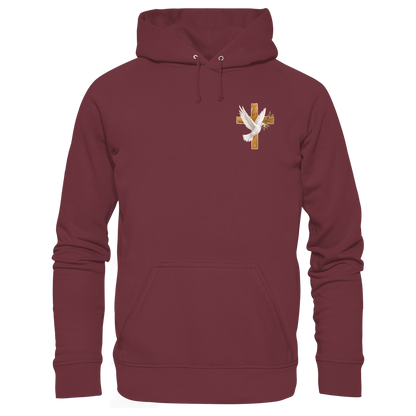 Collezione Savior - Felpa con cappuccio organica
