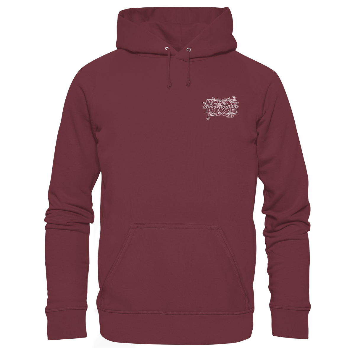 Die REAL LOVE BASiCS - Bio-Hoodie