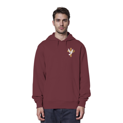 Collezione Savior - Felpa con cappuccio organica
