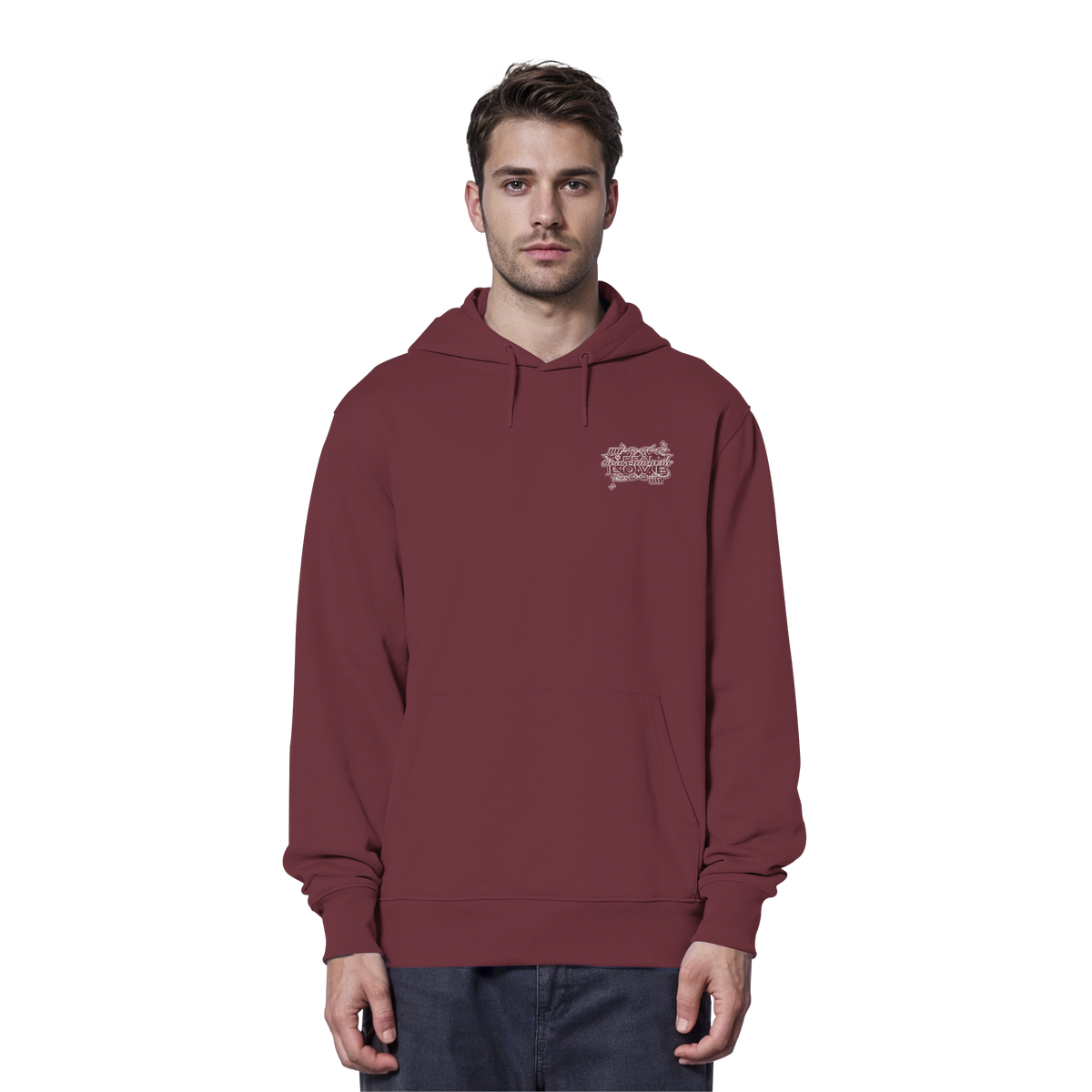 Die REAL LOVE BASiCS - Bio-Hoodie