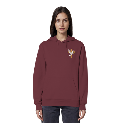 Collezione Savior - Felpa con cappuccio organica